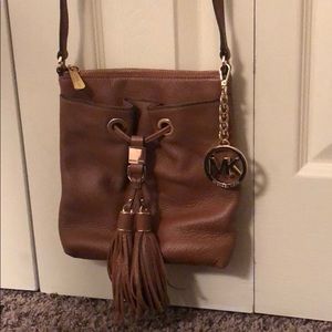 Michael Kors leather crossbody bag